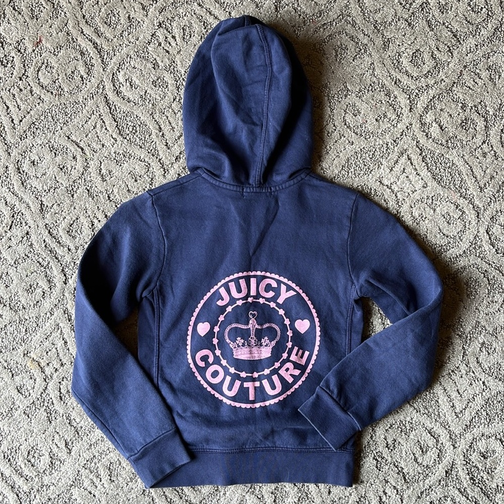 Juicy couture hoodie zip up jacket